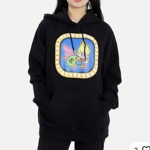 Moschino Couture Lucky Troll Hoodie Sweatshirt EUC